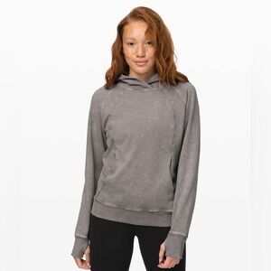 Lululemon Scuba Pullover Washed Dark Chrome Size 4